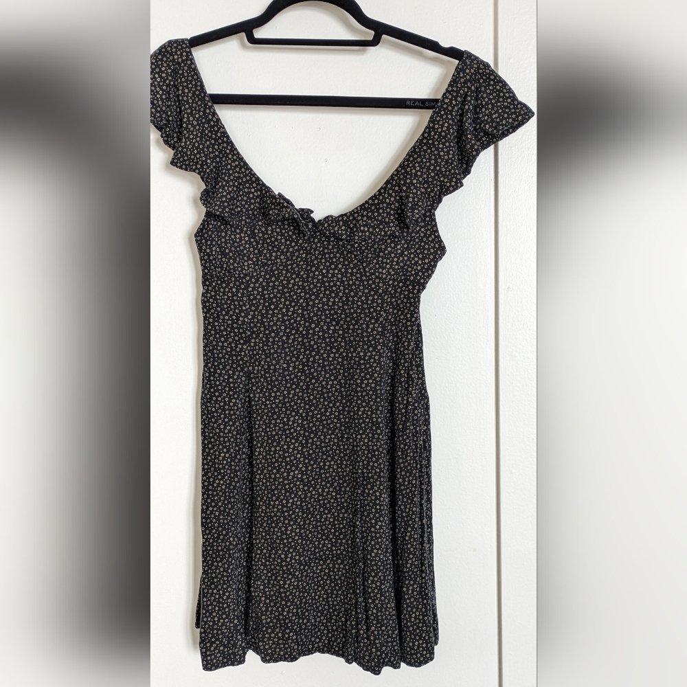 Urban Outfitters, S, black floral Summer dress